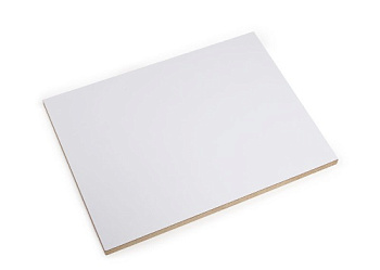 МДФ ламинир. 1стор. 16 мм (2500*2070*16) БЕЛЫЙ, Kronospan