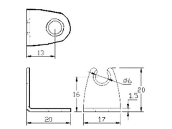 Уголок (СТЯЖКА) ФС-16 (1000) А-т