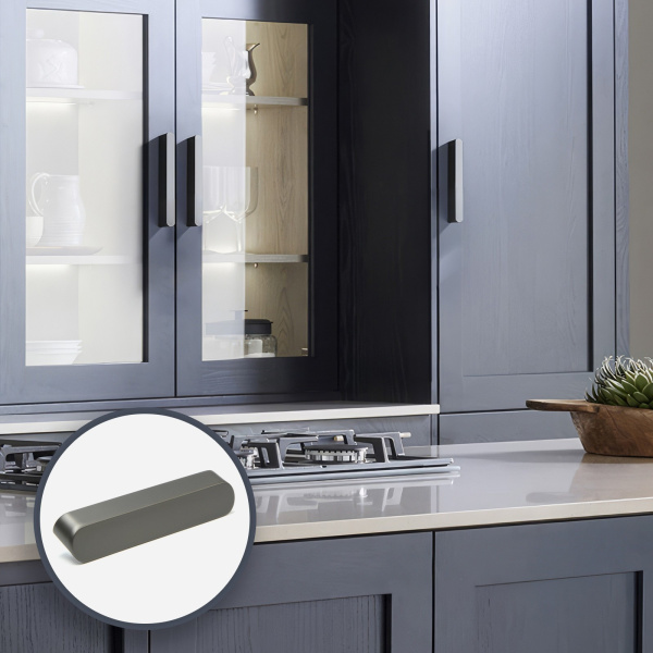 Ручка-скоба CAPPIO RSC027, м/о 96 мм, графит (9867369)