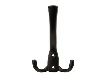 Крючок R20 3-х рожковый ЧЁРНЫЙ усиленный
