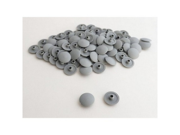 Заглушка д/шестигранника СЕРЫЙ №5 (1000) С-с