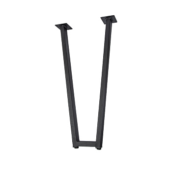 Подстолье V-образное 710*375*150(черный муар),Барнаул