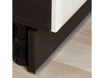 Уплотнитель для цоколя прозрачный 3м (70) Фин