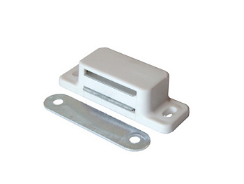 Магнит мебельный  мини   БЕЛЫЙ (50)