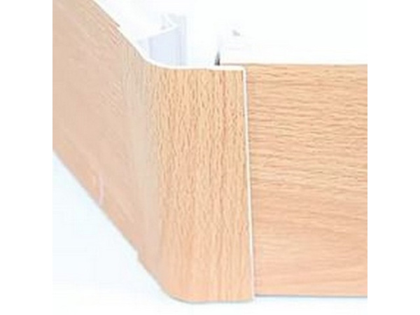 Профиль соед. д/цоколя 90* универс.дуб млечный (МФС) H100