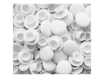 Заглушка мебельная D=8мм БЕЛЫЙ №1 (1000) С-с