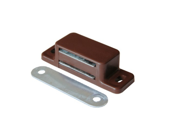 Магнит мебельный  мини   КОРИЧНЕВЫЙ