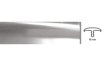 Кант врезной ХРОМ 16мм (200м) BK