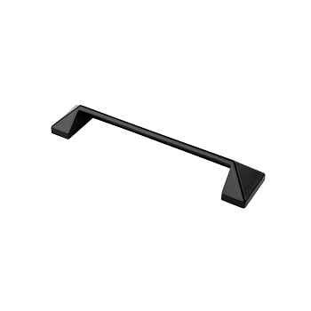 Ручка-скоба КЕРРОН S-2637-128 BL (мат.чёрный) (50/250)