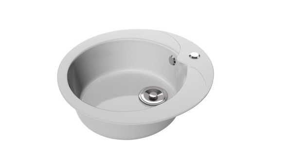 Мойка Капелла GPRY 1 "Белоснежный" (Ø 470*185)