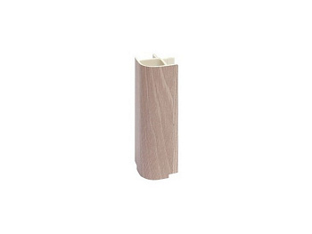 Профиль соед. д/цоколя 90* универс.шимо светлый (МФС) H100 