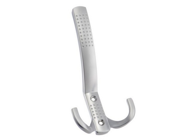 Крючок с перфорацией 3-х рожковый МАТ.ХРОМ (50) ХД,52ГР