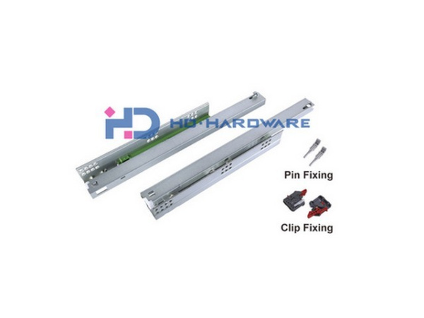 Направл. скрытого монтажа 300мм ПОЛНОГО ВЫДВИЖ.(с доводчиком)