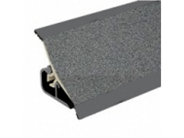 Плинтус для столешниц АСФАЛЬТ (ЛУННЫЙ МЕТАЛЛ) (1224) 20*20*3000, ф-ра 284/085