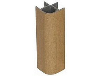 Профиль соед. д/цоколя 90* универс.дуб горный (МФС) H100 