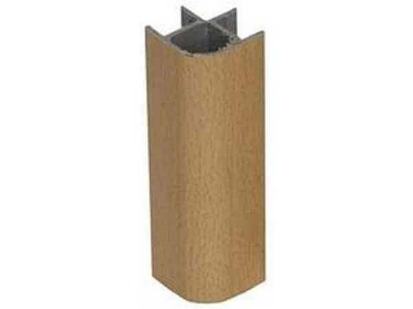 Профиль соед. д/цоколя 90* универс.дуб горный (МФС) H100