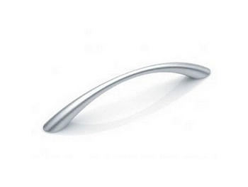 Ручка-скоба Duga 128 SC, ДЕЛЬФИН 128 мм, хром матовый (60/600)