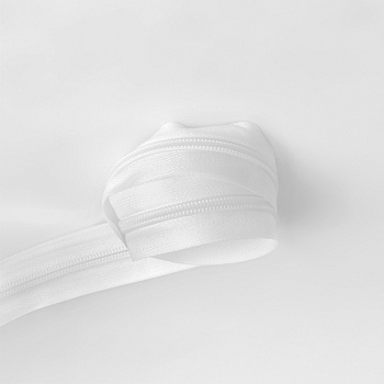 Молния белая рулонная Т5./200м/ (Zipper white )
