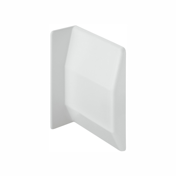Заглушка для навеса, пластик,правая, белая 290.40.701
