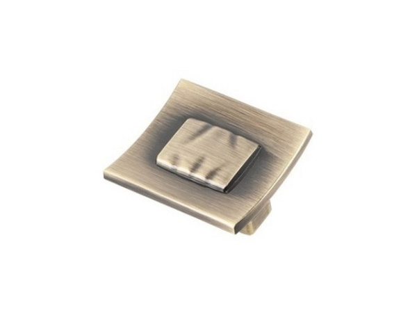 Ручка-кнопка КЕРРОН RK-030 BA (бронза)(80/400) "Р"