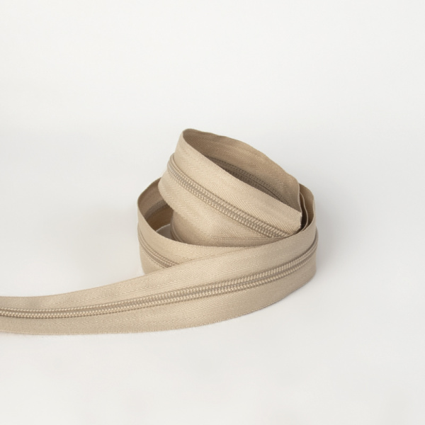 Молния 308 бежевая рулонная Т 5/200м/ (Zipper 308)