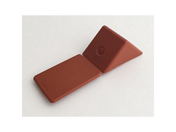 Уголок на 2 шурупа ТЕРРАКОТОВЫЙ №11 (УП2) (100шт) С-с