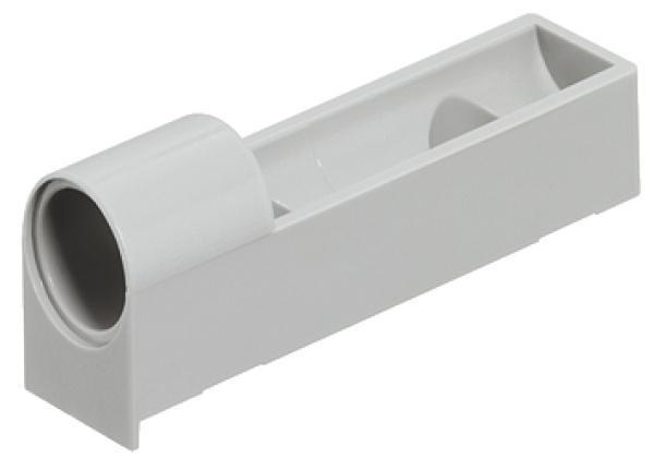 Адаптер для демпфера прямой пластик серый 356.37.0101