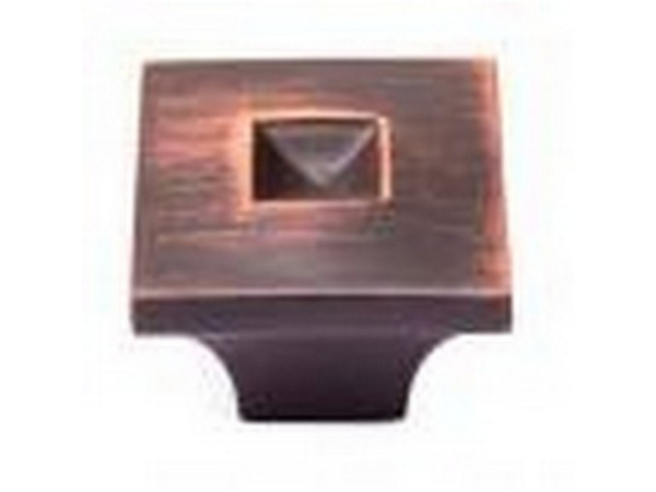 Ручка-кнопка FK062 knob ORB,  красная бронза, TDM (25)