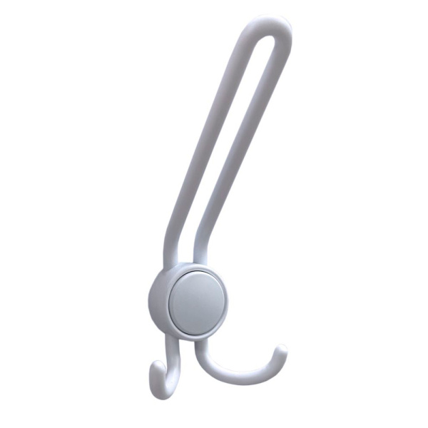 Крючок КМ-11 3-х рожковый мат.белый (50)