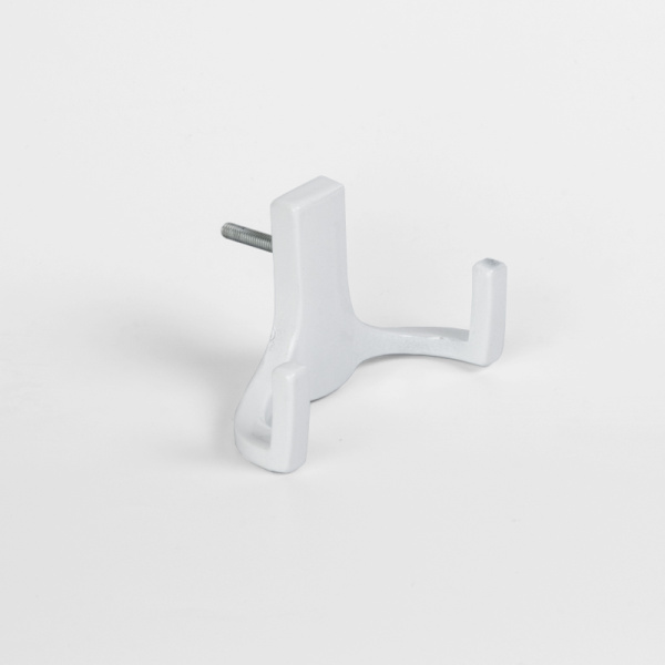 Крючок ЛОРД 2 белый (30/300)