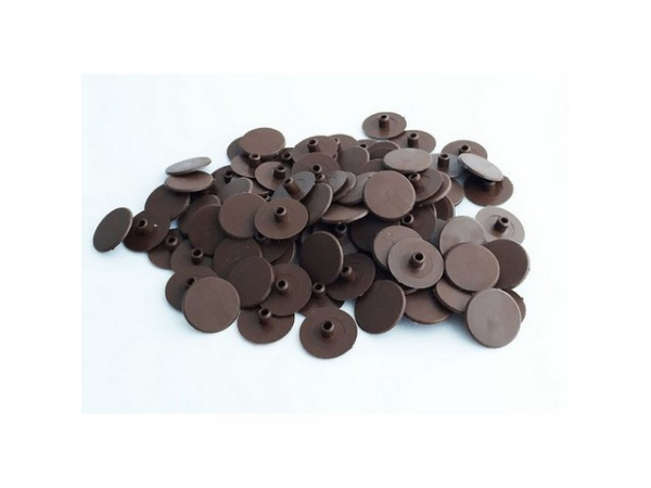 Заглушка под минификс (эксцентрик) КОРИЧНЕВЫЙ  (1000)