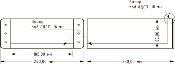 Ограничитель сифона U-ОБРАЗНЫЙ,белый  (Турция)
