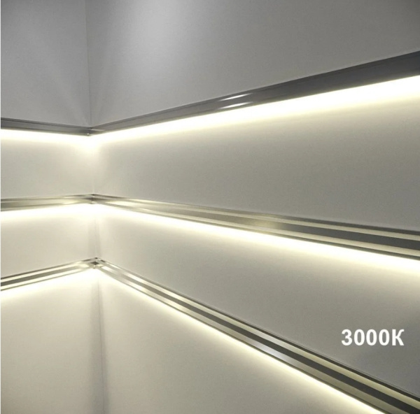 04.800.00.169 Лента X2, 2835, IP20,120LED/м, 3100K, тёплый, 12В, 9,6Вт/м, 1200Лм/м, CRI>80, 5м*8мм