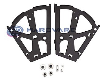 Кронштейн для обувных тумбочек, черный (60)