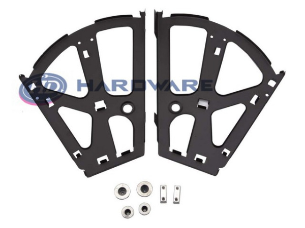 КРОНШТЕЙН для обувных полок2-х ярусный, черный (60)