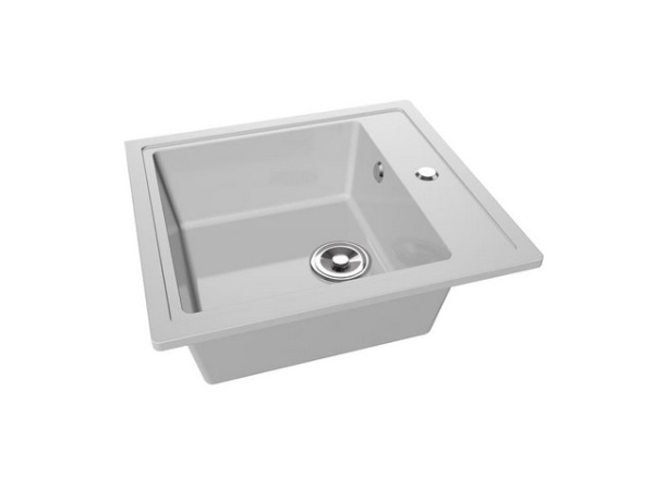 Мойка Антарес GPRY 10 "Белоснежный" (460*505*190)