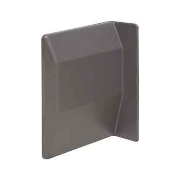 Заглушка для навеса CAMAR 807, пластик,левая, антрацит 