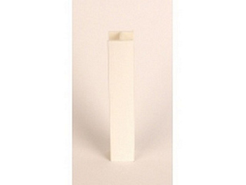 Профиль соед. д/цоколя 180* белый H100 (МФС)