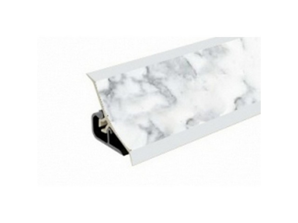 Плинтус для столешниц МРАМОР ИТАЛЬЯНСКИЙ (1384) 20*20*3000, ф-ра 077