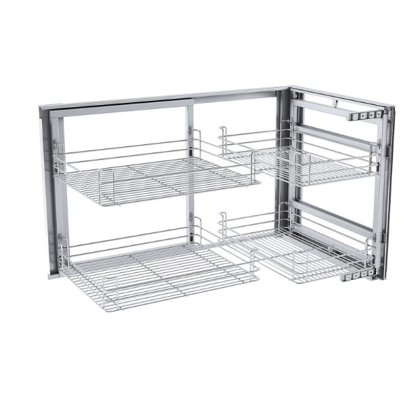 Механизм выкатной «Волшебный угол» 900-1000мм 860*498*516 хром, правый Стандарт