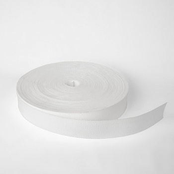 Корсажная лента/100м-белая
