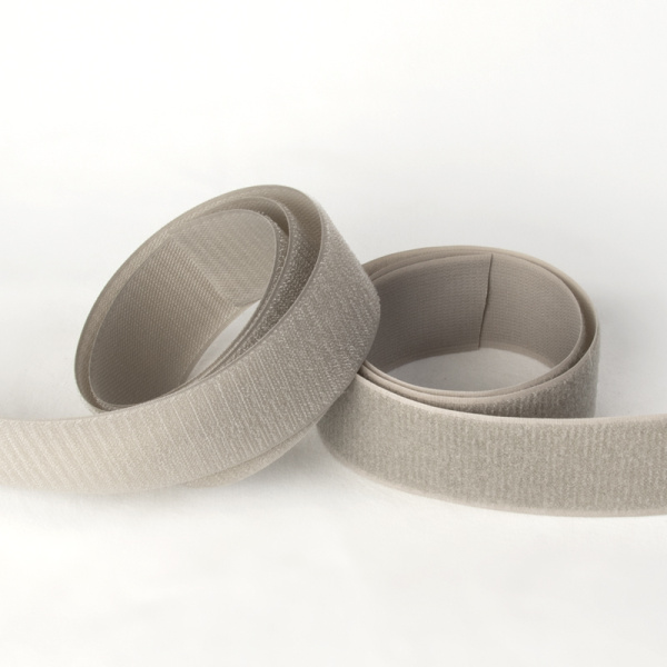 Липучка 50мм светло-серая 317 (25) (Loop&Hook lighte grey)