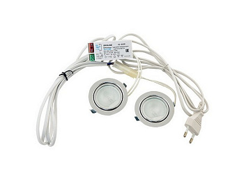 Мебельн. к-т хром (2х FT9251+ET190В EKOLINE+шнур 2,2 м с вык.) в кор.СПЕЦ