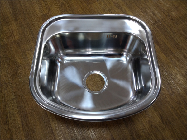 Мойка 4947 0,8*180  (полировка)+ сифон(15)