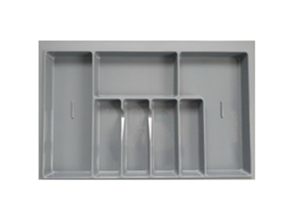 Лоток для столовых приборов в базу 900 мм 840*490 (790*440) пластик, серый, Контур