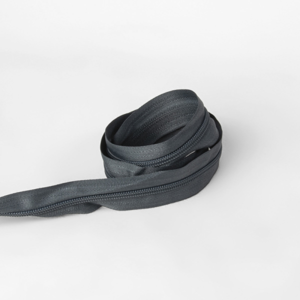 Молния 320 темно-серая рулонная Т 5/200м/ (Zipper 320)