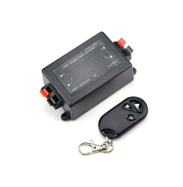 Диммер с брелоком 8А 12V/24V