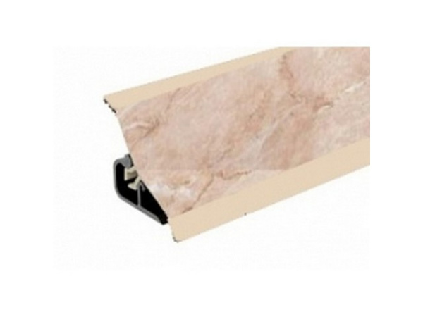 Плинтус для столешниц МРАМОР БЕЖЕВЫЙ СВЕТЛЫЙ 20*20*3000 (ф-раTh. 595) BL33-177