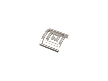 Ручка-кнопка КЕРРОН RK-029 BSN полир. сталь (100/500) "Р"