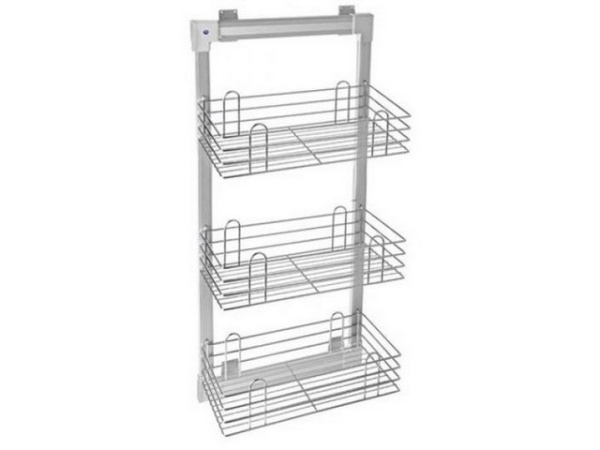 Выдвижная рама с полками для обуви, 3 уровня (бок.крепл) SB-BK-O3/300*1000, Sibo